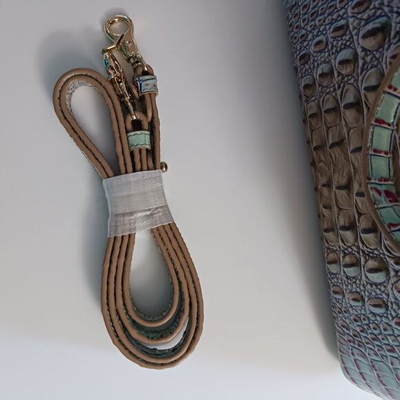 Brahmin Duxbury Satchel Seltzer Ombre Melbourne Bag Purse Handbag - Picture 10 of 13